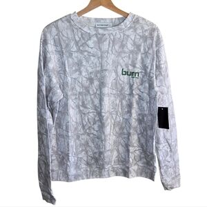 NWT Burn Boot Camp | Unisex Camo Crewneck Sweatshirt Size Small